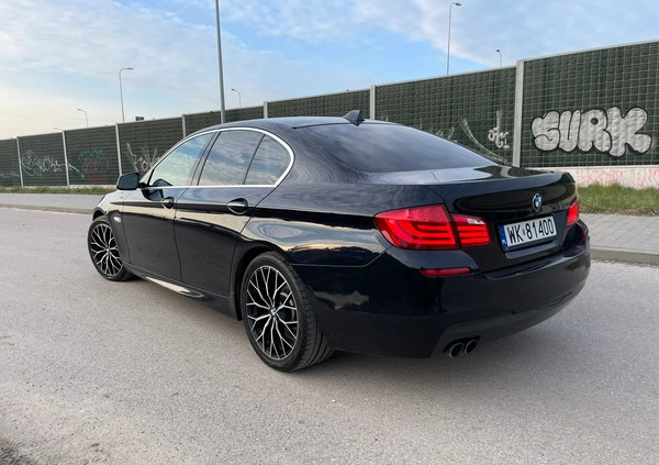 BMW Seria 5 cena 65500 przebieg: 228230, rok produkcji 2013 z Warszawa małe 326